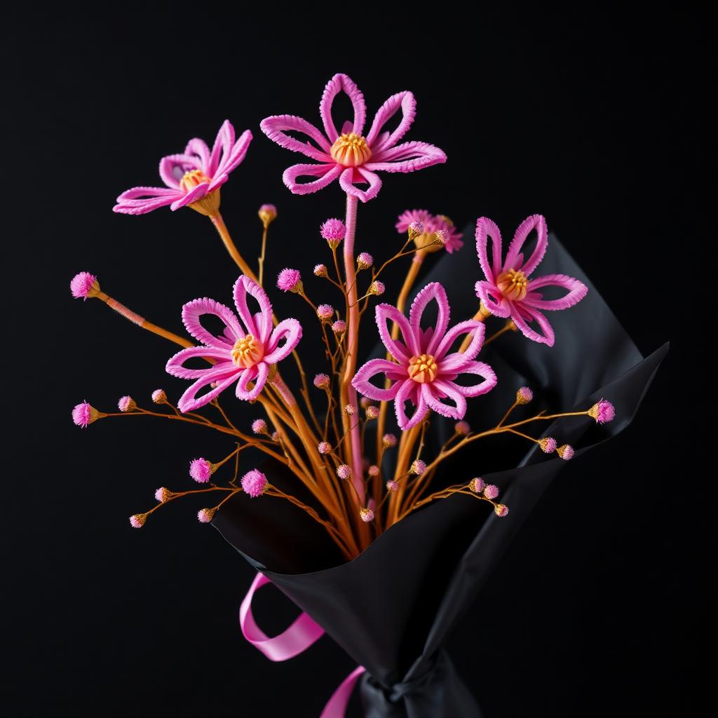 Pipe Cleaner Bouquets